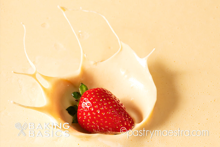 Zabaglione-strawberry splash, Pastry Maestra