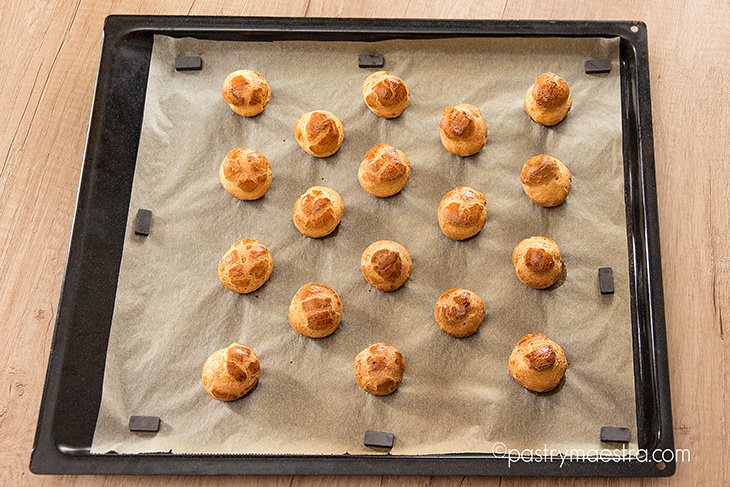 Pate a choux baked, Pastry Maestra