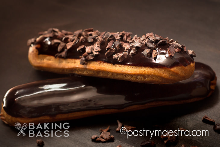 Chocolate Eclairs, Pastry Maestra