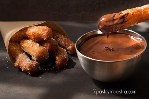 Churros for Dessert! Olé! Pastry Maestra