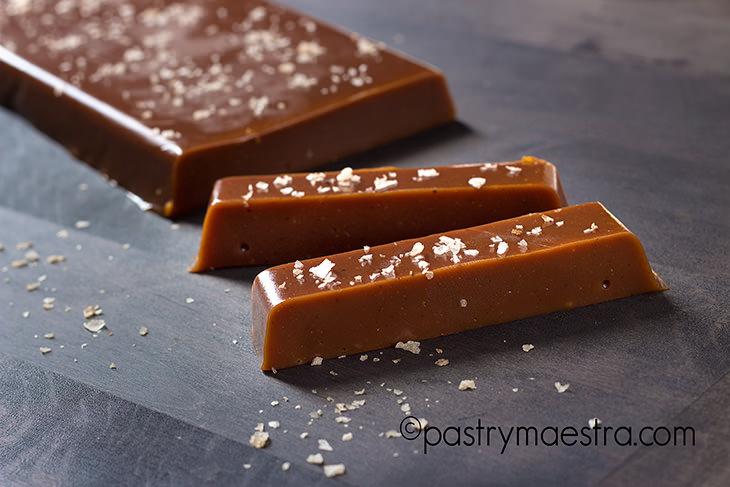 Salted Chocolate Caramels, Pastry Maestra