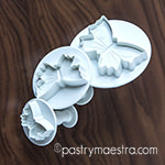 Butterfly plunger cutter Pastry Maestra
