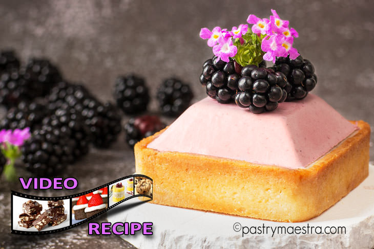 Blackberry and Lemon Mini Tarts, Pastry Maestra