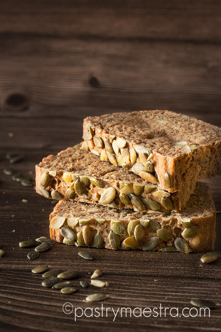 No Knead Whole Rye Bread, Pastry Maestra