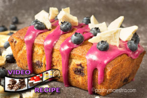 White Chocolate and Blueberry Banana Bread, Pastry Maestra