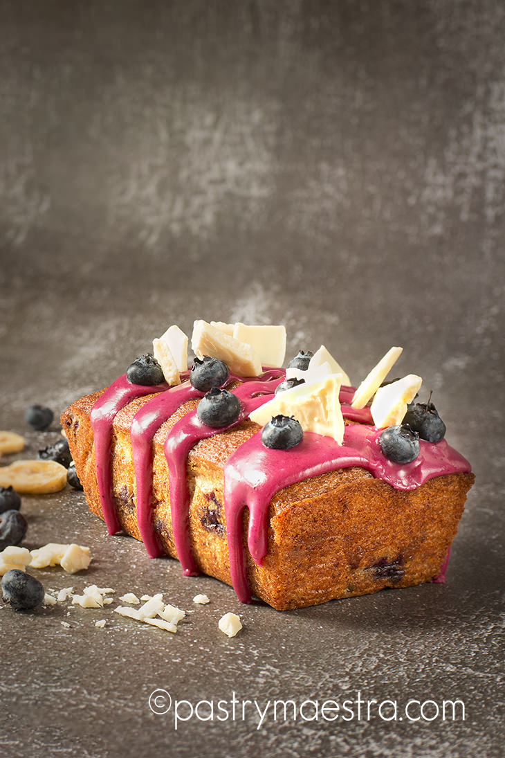 White Chocolate and Blueberry Banana Bread, Pastry Maestra