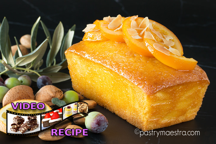 Orange and Olive Oil Loaf Cake, Pastry Maestra
