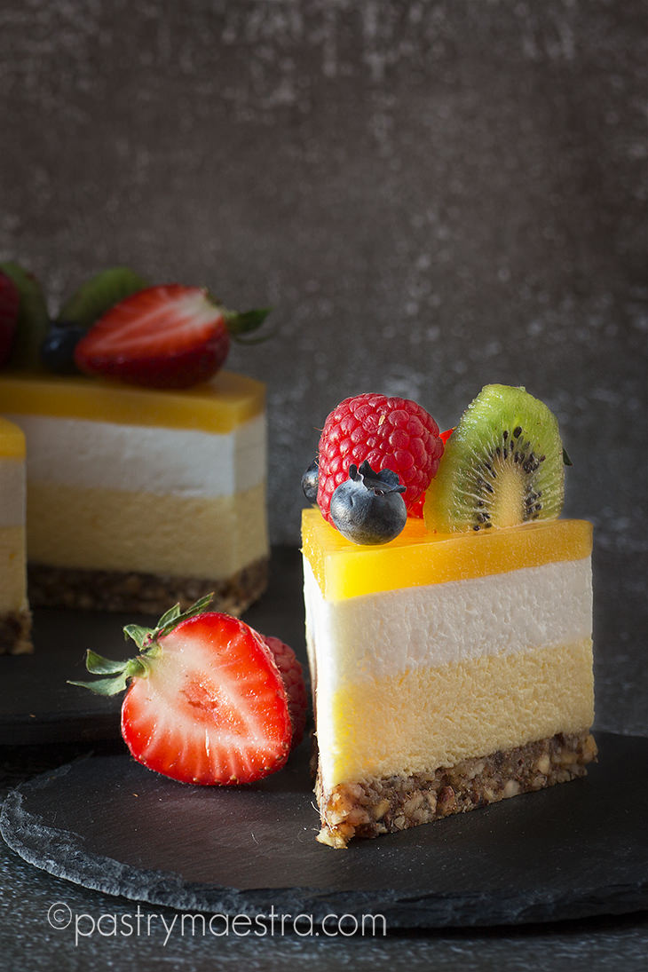 Mango and Coconut Mousse Cake, Pastry Maestra
