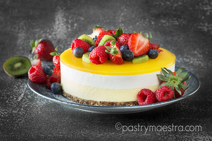 Mango and Coconut Mousse Cake, Pastry Maestra