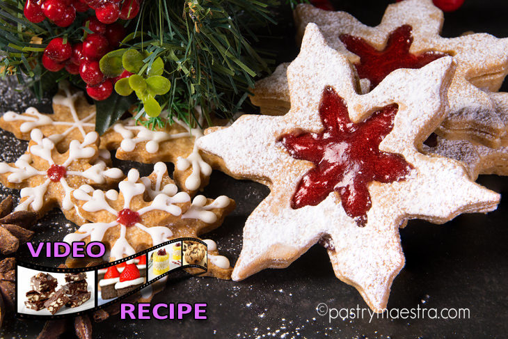 Christmas Snowflake Cookies, Pastry Maestra