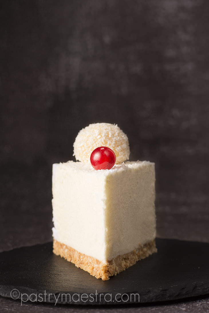 No-Bake Coconut Cheesecake, Pastry Maestra